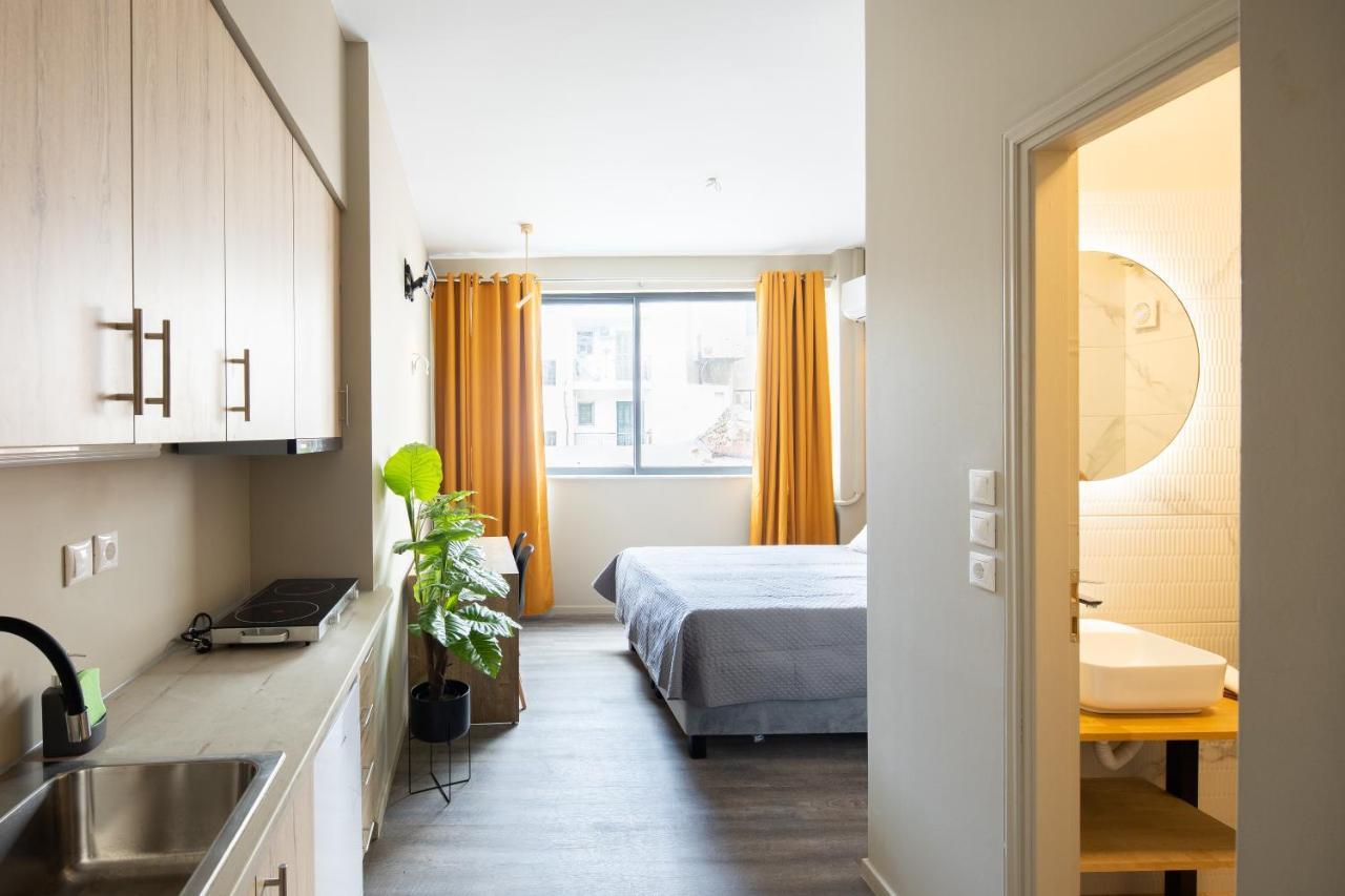Designed Studio - Walking Distance From Acropolis Athen Eksteriør billede